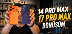 iPhone 14 Pro Max’i iPhone 17 Pro Max’e Dönüştürdük!