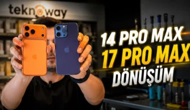 iPhone 14 Pro Max’i iPhone 17 Pro Max’e Dönüştürdük!