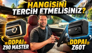 3’lü araç içi kamerası DDPIA Z90 Master ve Z60T inceleme