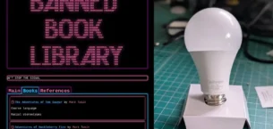 Akıllı Ampulü Dijital Wi-Fi Kütüphanesine Dönüştürdü