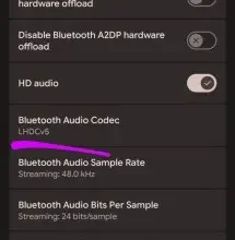 Android 17 ile LHDC v5 Desteği Geldi