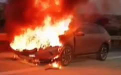 Çatalca’da Yanan Opel Otomobil Elektrikli Değilmiş
