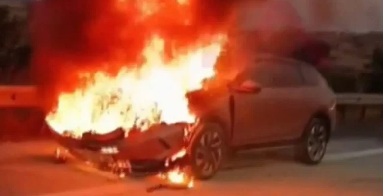 Çatalca’da Yanan Opel Otomobil Elektrikli Değilmiş