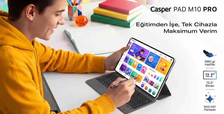 Ders Notundan Ödeve, Hepsi Tek Tablette: Casper PAD M10 Pro