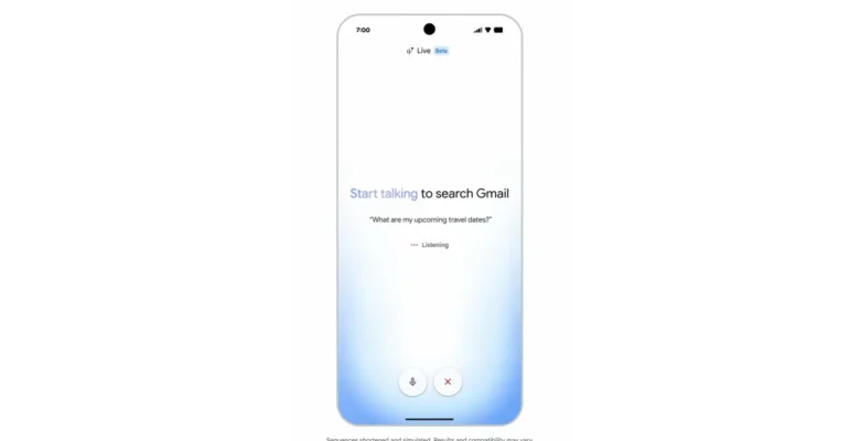 Gmail Live Android ve iOS’te Test Edilmeye Başlandı