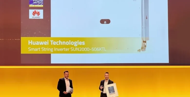 Huawei’nin 506 kW’lık Akıllı Dizi İnvertörü, Intersolar Europe 2026’da Smarter E AWARD ödülünü kazandı