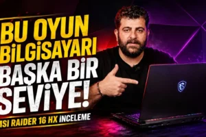 Oyun ve AI Canavarı | MSI Raider 16 HX İnceleme (16″ 240Hz, RTX 5070 Ti, Ultra 9 275 Hx)