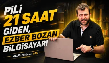 Pili 21 Saat Giden, Ezber Bozan Bilgisayar! ASUS Zenbook A16 İnceleme