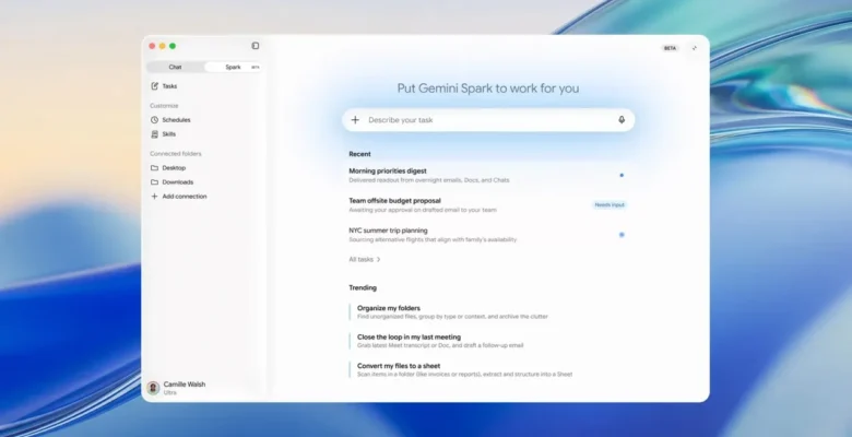 Gemini Spark için Workspace Odaklı yeni Özellikler Geldi