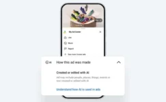 Google Yapay Zeka Destekli Reklamları Etiketlemeye Başlıyor