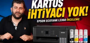Kartuş derdine son Epson EcoTank L3360 inceleme