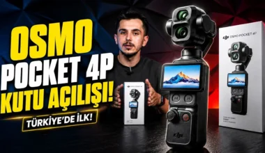 Merakla Beklenen Çift Kameralı DJI Pocket 4P İlk Bakış