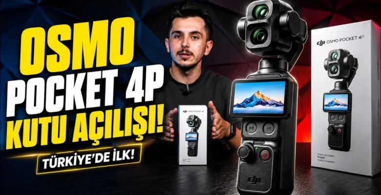Merakla Beklenen Çift Kameralı DJI Pocket 4P İlk Bakış