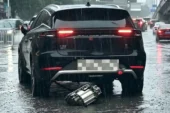 Motoru Düşen BYD Otomobili Ortalığı Karıştırdı