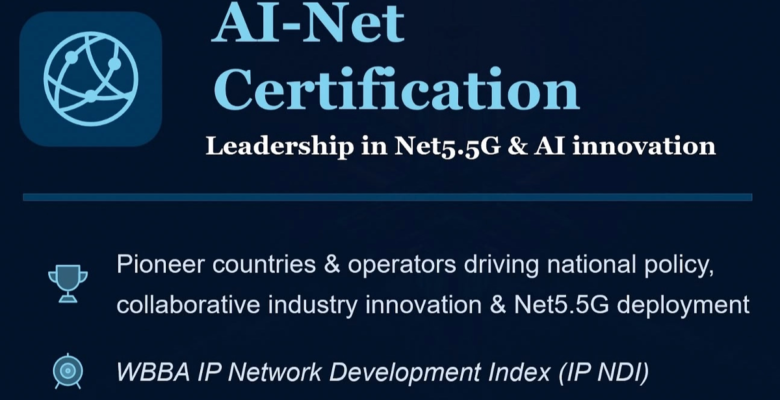 Network 2030’a öncülük ediyor… WBBA, küresel çapta yetkili bir veri iletişimi sertifikası olan AI-Net’i resmi olarak başlattı
