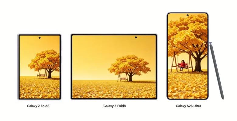 Samsung Galaxy Z Fold 8 Galaxy S26 Ultra ile Kıyaslandı
