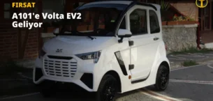A101 Marketlerde Siyah Renkli Volta EV2 Satışa Çıkıyor