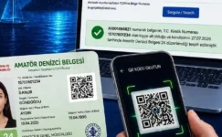 Amatör Denizci Belgelerinde QR kod dönemi başladı