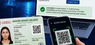 Amatör Denizci Belgelerinde QR kod dönemi başladı