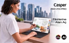 Casper PAD Z10 Pro Duyuruldu – Laptop Gibi Tablet