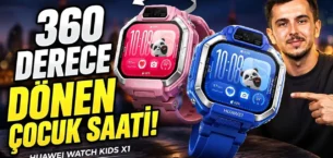 Çift kameralı 360 dönen çocuk saati! Huawei Watch Kids X1 inceleme