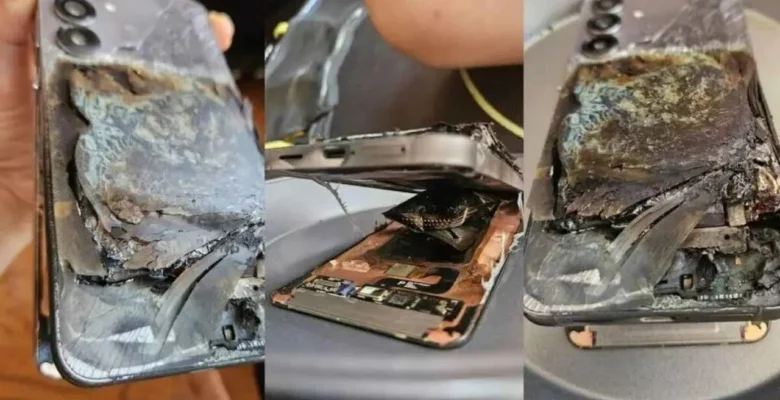 Galaxy S25+ Şarj Sırasında Alev Aldı: Samsung Sorumluluğu Reddetti
