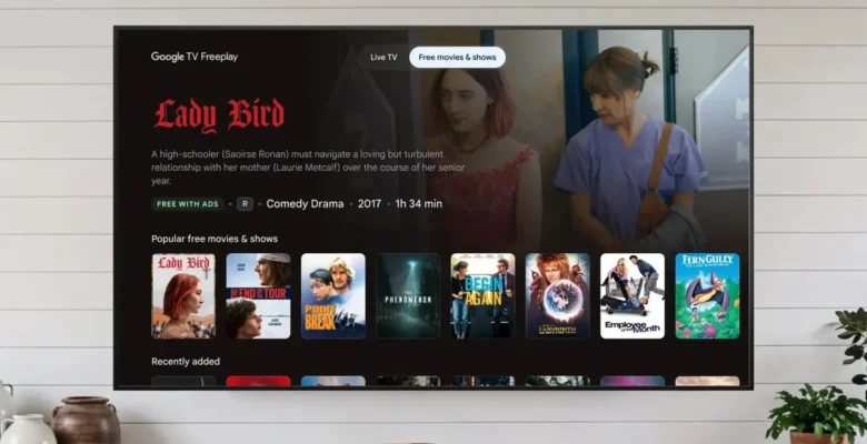Google TV’de 10.000’den Fazla Ücretsiz İçerik Dönemi