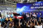 Hyundai’nin İlk Yerli Elektrikli Modeli IONIQ 3 Banttan İndi