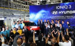 Hyundai’nin İlk Yerli Elektrikli Modeli IONIQ 3 Banttan İndi
