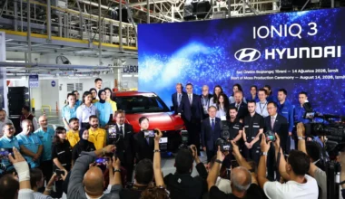Hyundai’nin İlk Yerli Elektrikli Modeli IONIQ 3 Banttan İndi