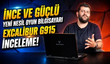 İnce ve Güçlü: Casper Excalibur G915 İnceleme – RTX 5070, Core Ultra 7 356H, 2K 165 Hz