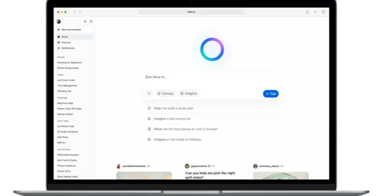 Meta AI Uygulaması Mac için Çıktı: Hedef İş Dünyası