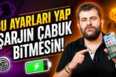 Telefonun Şarjı Neden Çabuk Bitiyor? Bu Ayarları Hemen Değiştirin!
