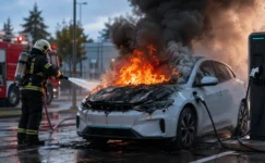 Türkiye’de Elektrikli Araç Yangınları Artıyor Mu? Akhisar’daki Olay Yeniden Gündeme Getirdi