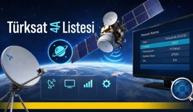Türksat Frekans Listesi 2026 – Tüm Frekanslar