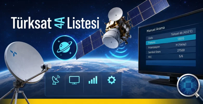 Türksat Frekans Listesi 2026 – Tüm Frekanslar