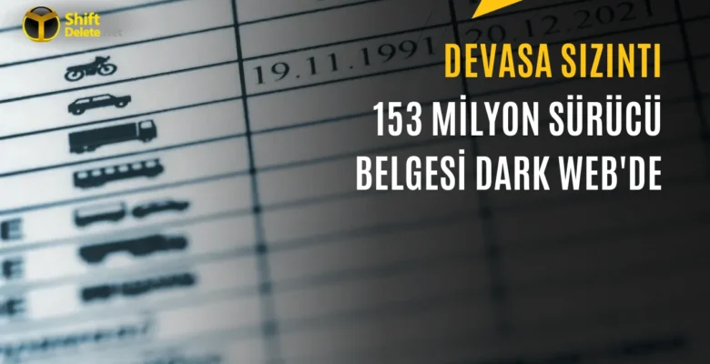 153 Milyondan Fazla Sürücü Belgesi Dark Web’de Satışa Çıktı