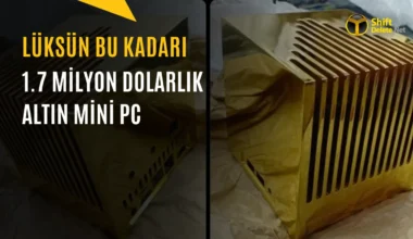 24 Ayar Altın Kaplama Mini PC: 83 Milyon TL Yapıyor