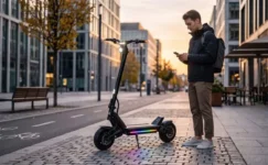 70 Km Menzilli Elektrikli Scooter: Acer Predator ES Thunder Pro