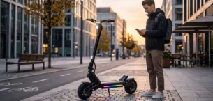70 Km Menzilli Elektrikli Scooter: Acer Predator ES Thunder Pro