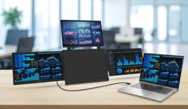 Acer’dan Üç Ekranlı Taşınabilir Monitör Çözümü