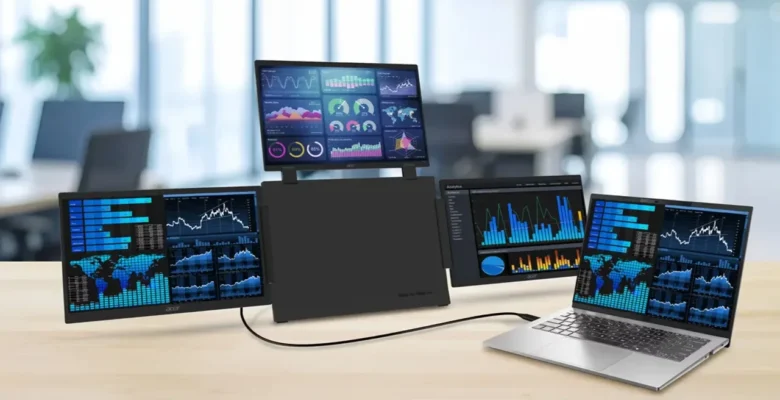 Acer’dan Üç Ekranlı Taşınabilir Monitör Çözümü