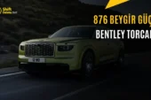 Bentley Torcal Tanıtıldı: 876 Beygirlik Elektrikli SUV