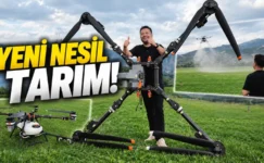 Dev Tarım Dronu ile Tarlayı İlaçladık! (75 Litre Kapasiteli Canavar)