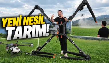 Dev Tarım Dronu ile Tarlayı İlaçladık! (75 Litre Kapasiteli Canavar)