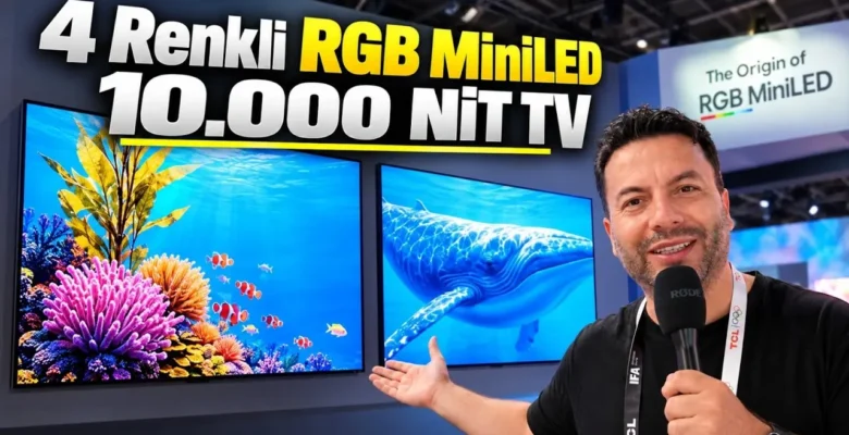 Dünyada ilk 4 renkli RGB MiniLED TV’yi gördük! Hisense IFA 2026 vLog