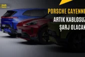 Elektrikli Porsche Cayenne Kablosuz Şarj Edilecek