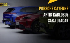 Elektrikli Porsche Cayenne Kablosuz Şarj Edilecek
