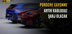Elektrikli Porsche Cayenne Kablosuz Şarj Edilecek