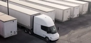 Elektrikli Tır Tesla Semi Avrupa Yollarına Çıkıyor: 550 Km Menzil
